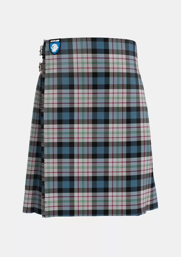 Traditional_Ferguson_Dress_Tartan_92_kilt_front_image_with_pleated_design_and_adjustable_buckles_for_men