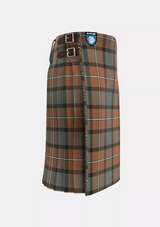 Traditional_Ferguson_Weathered_Tartan_kilt_right_image_with_pleated_design_and_adjustable_buckles_for_men