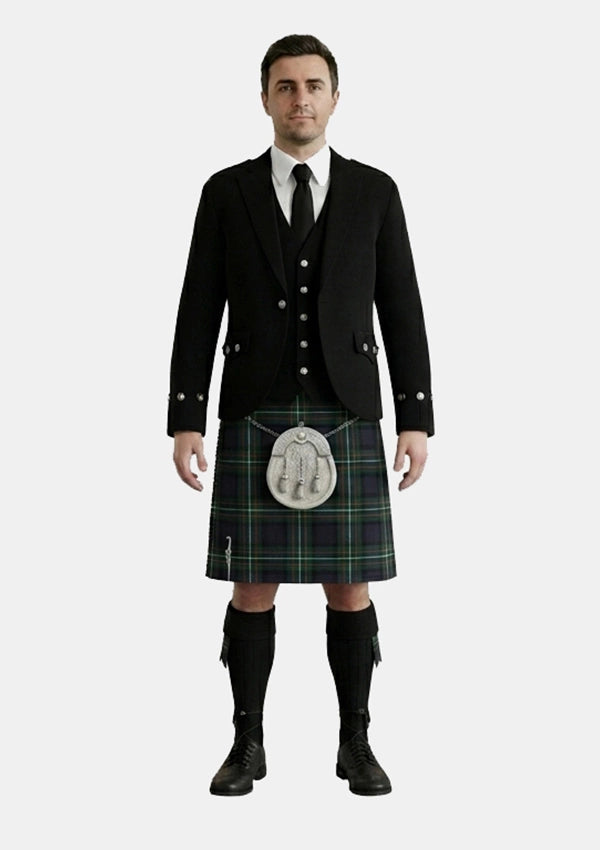Traditional_Ferguson_tartan_Kilt_and_Argyle_Jacket_Kilt_Outfits_front_image