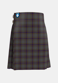 Traditional_Fermanagh_Tartan_kilt_3408_front_image_with_pleated_design_and_adjustable_buckles_for_men