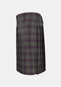 Traditional_Fermanagh_Tartan_kilt_3408_left_image_with_pleated_design_and_adjustable_buckles_for_men