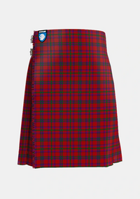 Traditional_Fiddes_3_Tartan_836_kilt_front_image_with_pleated_design_and_adjustable_buckles_for_men