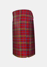 Traditional_Fire_and_Pipes_Tartan_kilt_left_image_with_pleated_design_and_adjustable_buckles_for_men