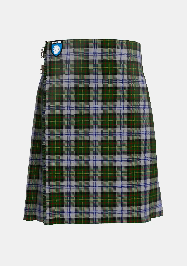 Traditional_Firth_of_Tay_Tartan_kilt_front_image_with_pleated_design_and_adjustable_buckles_for_men