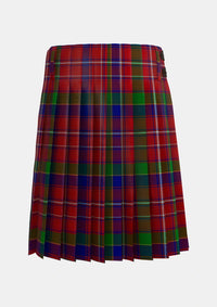 Traditional_Fitzgerald_Dress_Tartan_1818_kilt_back_image_with_pleated_design_and_adjustable_buckles_for_men
