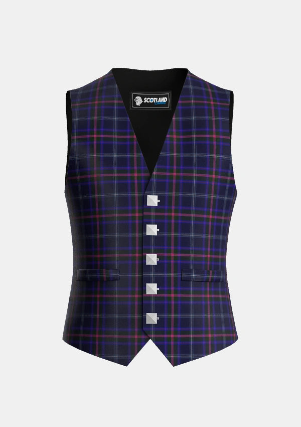 Traditional_Fitzgerald_Hunting_Tartan_1336_Waistcoat_front_image
