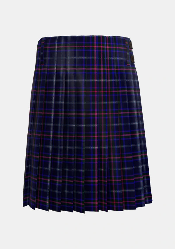Traditional_Fitzgerald_Hunting_Tartan_1336_kilt_back_image_with_pleated_design_and_adjustable_buckles_for_men
