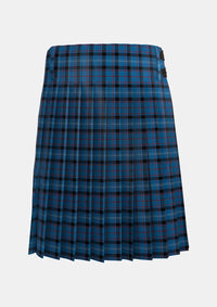 Traditional_Fitzgerald_Tartan_kilt_1419_back_image_with_pleated_design_and_adjustable_buckles_for_men