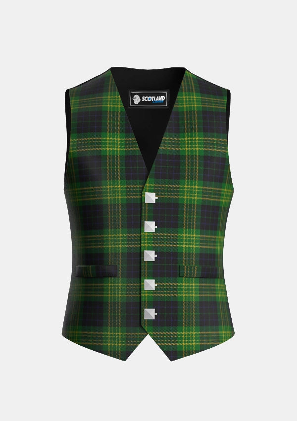 Traditional_Fitzpatrick_Hunting_Tartan_Waistcoat_front_image