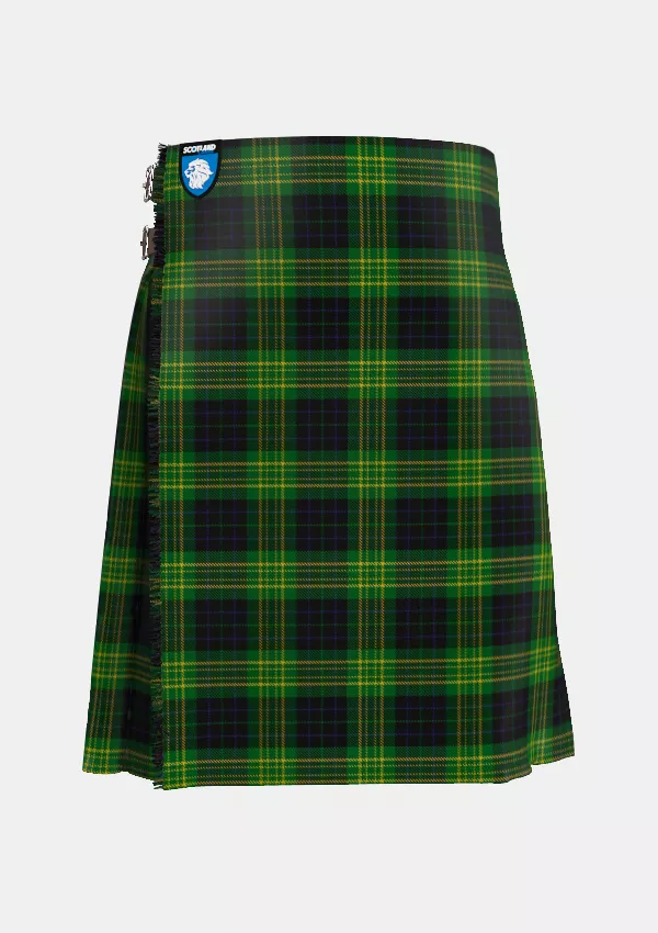 Traditional_Fitzpatrick_Hunting_Tartan_kilt_front_image_with_pleated_design_and_adjustable_buckles_for_men