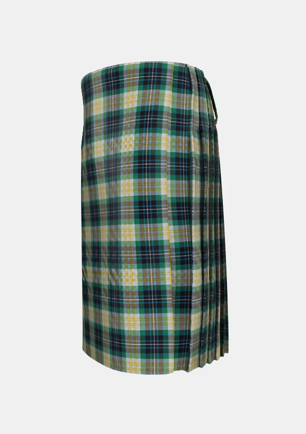 Traditional_Fitzpatrick_Tartan_kilt_1813_left_image_with_pleated_design_and_adjustable_buckles_for_men
