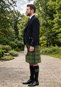 Traditional_Fitzsimmons_Tartan_7266_Kilt_and_Argyle_Jacket_Kilt_Outfit_left_image