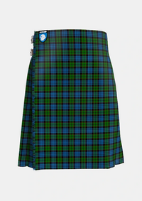 Traditional_Fletcher_2_Tartan_257_kilt_front_image_with_pleated_design_and_adjustable_buckles_for_men