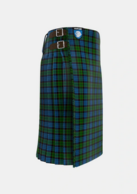 Traditional_Fletcher_2_Tartan_257_kilt_right_image_with_pleated_design_and_adjustable_buckles_for_men
