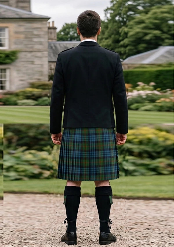 Traditional_Fletcher_tartan_272_Kilt_and_Argyle_Jacket_Kilt_Outfit_back_image