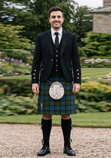 Traditional_Fletcher_tartan_272_Kilt_and_Argyle_Jacket_Kilt_Outfit_front_image