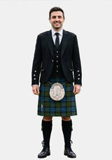 Traditional_Fletcher_tartan_272_Kilt_and_Argyle_Jacket_Kilt_Outfits_front_image