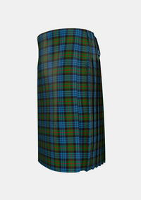 Traditional_Fletcher_tartan_272_left_image_with_pleated_design_and_adjustable_buckles_for_men