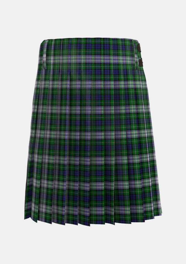 Traditional_Forbes_Dress_Tartan_293_kilt_back_image_with_pleated_design_and_adjustable_buckles_for_men