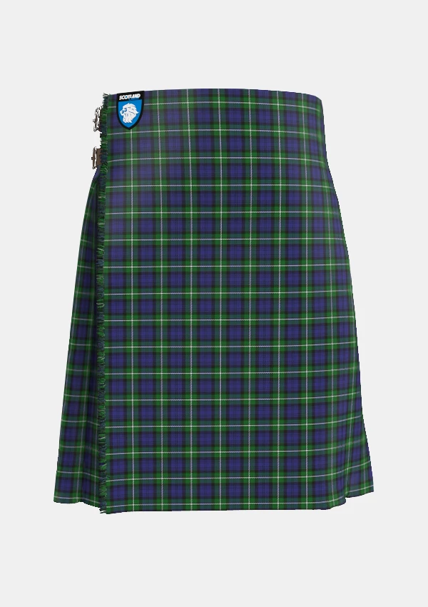 Traditional_Forbes_tartan_front_image_with_pleated_design_and_adjustable_buckles_for_men
