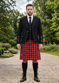 Traditional_Forrester_Modern_Tartan_Kilt_and_Argyle_Jacket_Kilt_Outfit_front_image