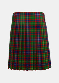 Traditional_Forrester_Tartan_kilt_2386_back_image_with_pleated_design_and_adjustable_buckles_for_men