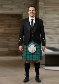 Traditional_Forsyth_tartan_1122_Kilt_and_Argyle_Jacket_Kilt_Outfit_front_image