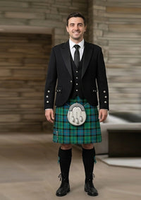 Traditional_Forsyth_tartan_1122_Kilt_and_Argyle_Jacket_Kilt_Outfit_front_image