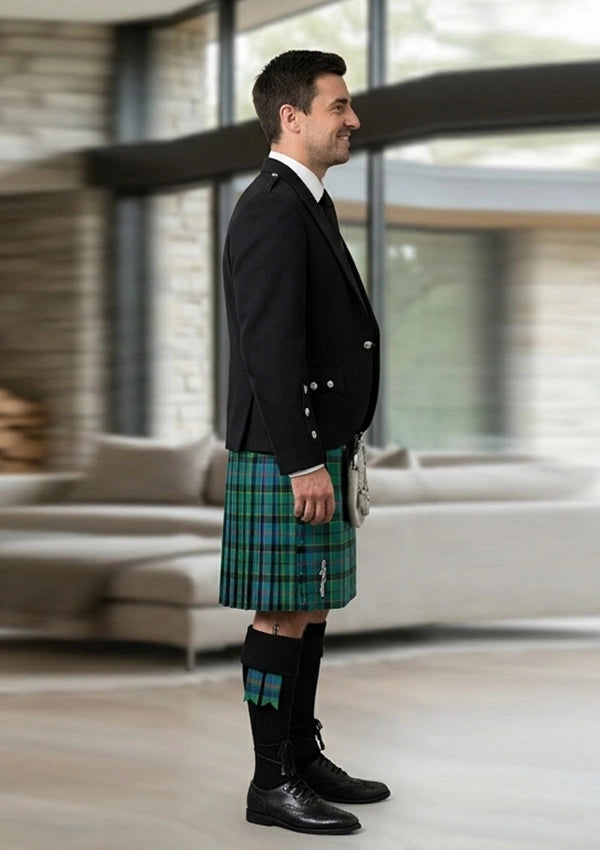 Traditional_Forsyth_tartan_1122_Kilt_and_Argyle_Jacket_Kilt_Outfit_right_image