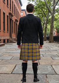 Traditional_Franklin_Tartan_6678_Kilt_and_Argyle_Jacket_Kilt_Outfit_back_image