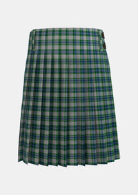 Traditional_Fraser_Arisaid_Tartan_615_kilt_back_image_with_pleated_design_and_adjustable_buckles_for_men