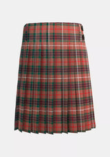 Traditional_Fraser_Hunting_Modern_Tartan_kilt_back_image_with_pleated_design_and_adjustable_buckles_for_men