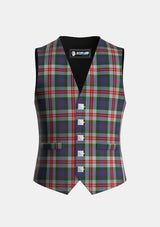 Traditional_Fraser_Red_Dress_Tartan_1427_Waistcoat_front_image