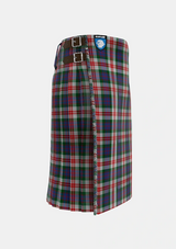 Traditional_Fraser_Red_Dress_Tartan_1427_kilt_right_image_with_pleated_design_and_adjustable_buckles_for_men