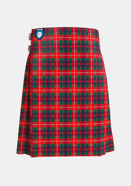Traditional_Fraser_of_Lovat_tartan_front_image_with_pleated_design_and_adjustable_buckles_for_men