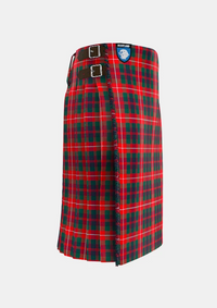 Traditional_Fraser_of_Lovat_tartan_right_image_with_pleated_design_and_adjustable_buckles_for_men