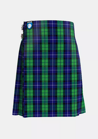Traditional_Freedom_Tartan_kilt_front_image_with_pleated_design_and_adjustable_buckles_for_men