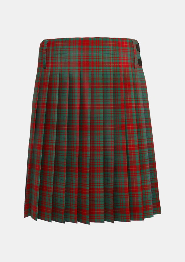 Traditional_Fulton_2_Tartan_2205_kilt_back_image_with_pleated_design_and_adjustable_buckles_for_men