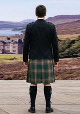 Traditional_Gallagher_Ancient_Tartan_4053_Kilt_and_Argyle_Jacket_Kilt_Outfit_back_image