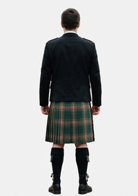 Traditional_Gallagher_Ancient_Tartan_4053_Kilt_and_Argyle_Jacket_Kilt_Outfits_back_image