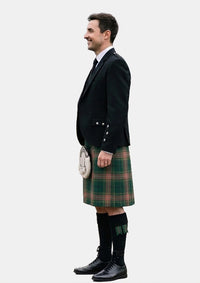 Traditional_Gallagher_Ancient_Tartan_4053_Kilt_and_Argyle_Jacket_Kilt_Outfits_left_image