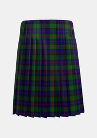 Traditional_Gammell_1978_Personal_Tartan_4970_kilt_back_image_with_pleated_design_and_adjustable_buckles_for_men