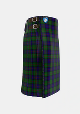 Traditional_Gammell_1978_Personal_Tartan_4970_kilt_right_image_with_pleated_design_and_adjustable_buckles_for_men