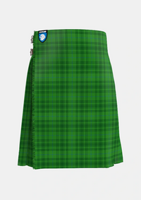 Traditional_Gates_Hunting_Tartan_6263_kilt_front_image_with_pleated_design_and_adjustable_buckles_for_men