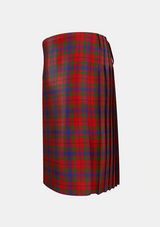 Traditional_Gates_Tartan_6309_kilt_left_image_with_pleated_design_and_adjustable_buckles_for_men