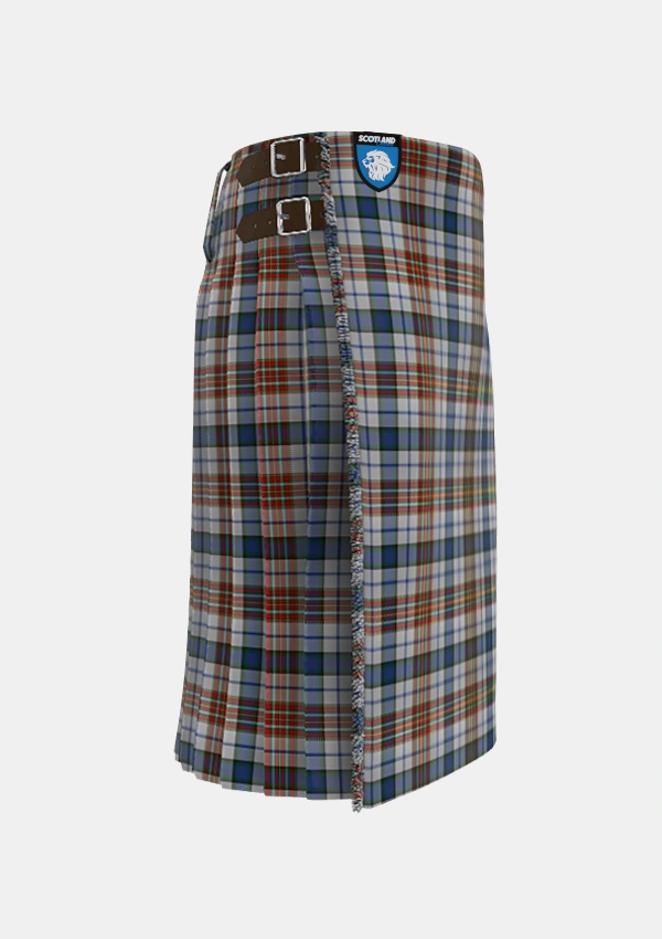 Traditional_Gayre_Arisaidh_Tartan_176_kilt_right_image_with_pleated_design_and_adjustable_buckles_for_men