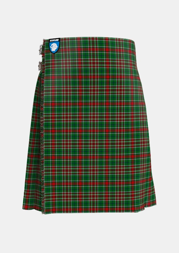 Traditional_Gayre_Bodyguard_2_Tartan_1154_kilt_front_image_with_pleated_design_and_adjustable_buckles_for_men