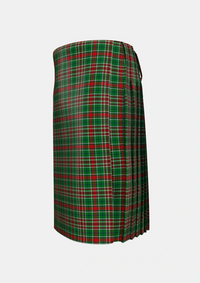 Traditional_Gayre_Bodyguard_2_Tartan_1154_kilt_left_image_with_pleated_design_and_adjustable_buckles_for_men
