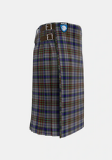Traditional_Gayre_Hunting_Tartan_165_kilt_right_image_with_pleated_design_and_adjustable_buckles_for_men