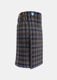 Traditional_Gayre_Hunting_Tartan_165_kilt_right_image_with_pleated_design_and_adjustable_buckles_for_men